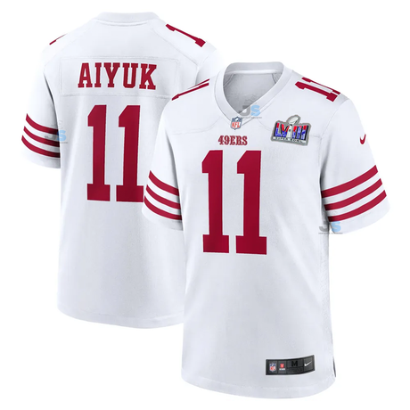 Brandon Aiyuk San Francisco 49ers Super Bowl 2024 Jersey - Jersey and Sneakers