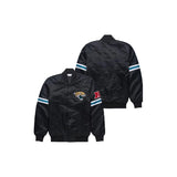 Custom Jacksonville Jaguars Satin Bomber Jacket - Jersey and Sneakers