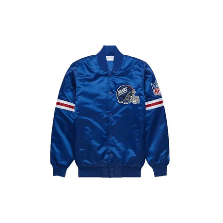 New York Giants Satin Bomber Jacket - Jersey and Sneakers