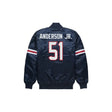 Will Anderson Jr Houston Texans Satin Bomber Jacket - Jersey and Sneakers