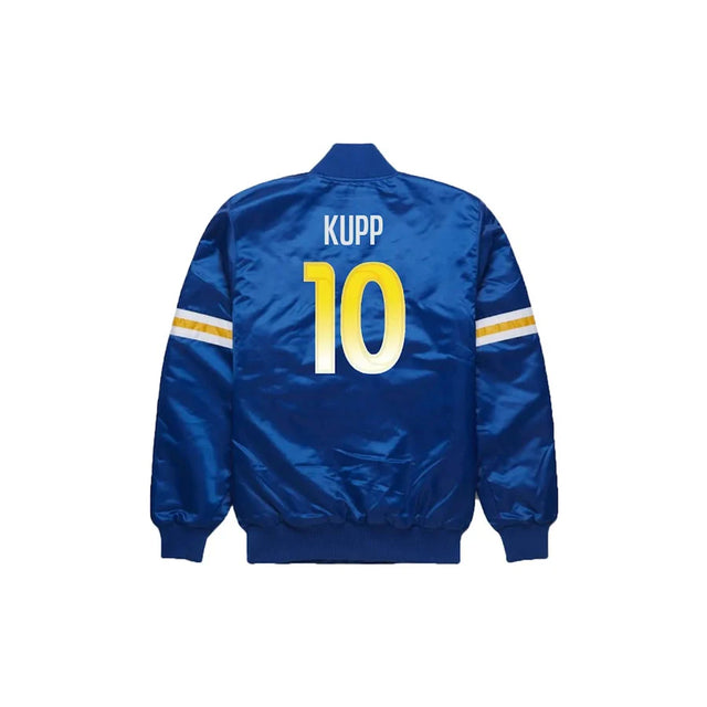 Cooper Kupp Los Angeles Rams Satin Bomber Jacket - Jersey and Sneakers