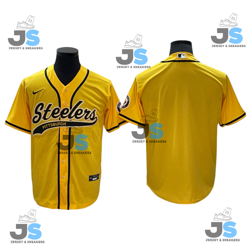 Custom Pittsburgh Steelers Baseball Jersey