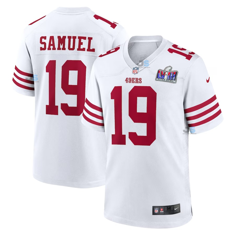 Deebo Samuel San Francisco 49ers Super Bowl 2024 Jersey - Jersey and Sneakers