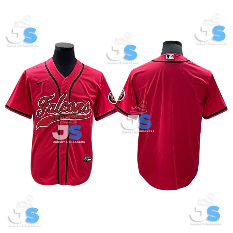 Custom Atlanta Falcons Baseball Jersey