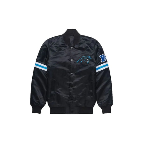 Carolina Panthers Satin Bomber Jacket - Jersey and Sneakers