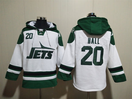 Breece Hall New York Jets Hoodie Jersey - Jersey and Sneakers