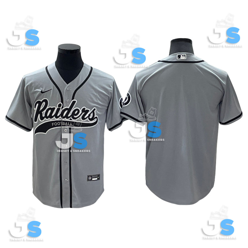 Custom Las Vegas Raiders Baseball Jersey