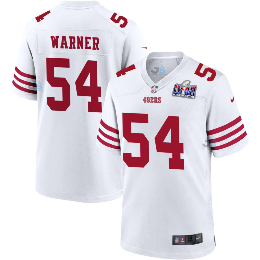 Fred Warner San Francisco 49ers Super Bowl 2024 Jersey - Jersey and Sneakers