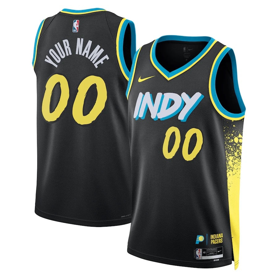 Custom Indiana Pacers 2023-24 City Edition Jersey - Jersey and Sneakers