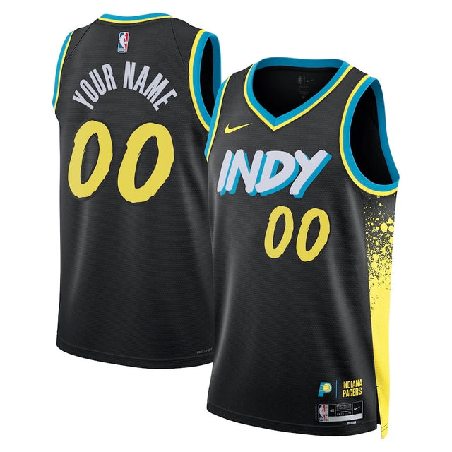 Custom Indiana Pacers 2023-24 City Edition Jersey - Jersey and Sneakers