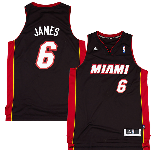 Lebron james el heat jersey online