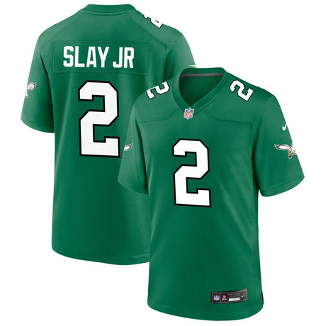 Darius SLay Jr Kelly Green Philadelphia Eagles Throwback Jersey - Jersey and Sneakers