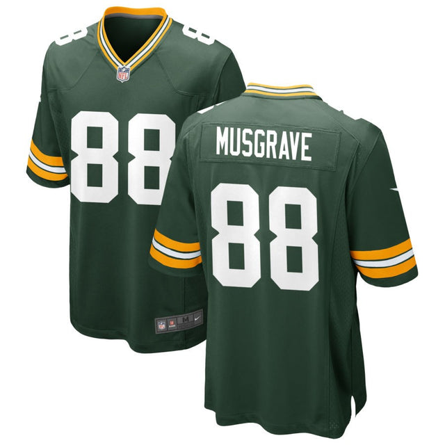 Luke Musgrave Green Bay Packers Jersey - Jersey and Sneakers