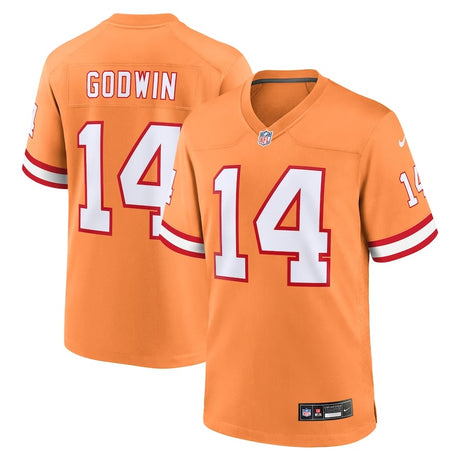 Chris Godwin Tampa Bay Buccaneers Orange Throwback Jersey - Jersey and Sneakers