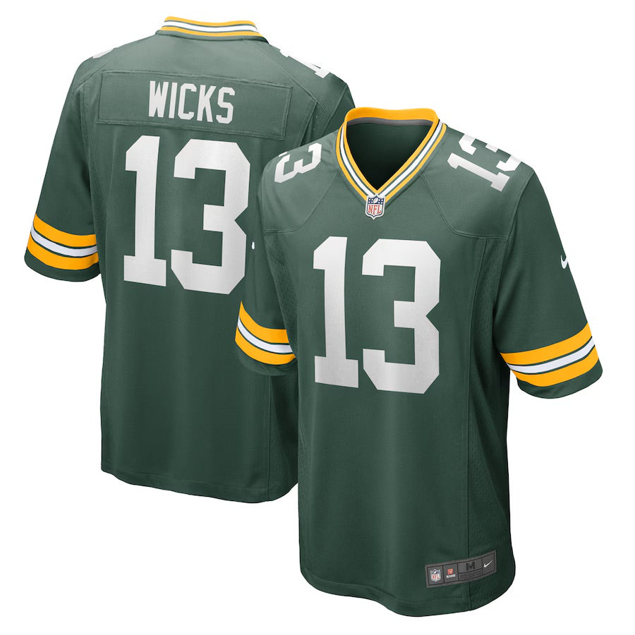 Camiseta de los Empacadores de Green Bay de Josh Jacobs