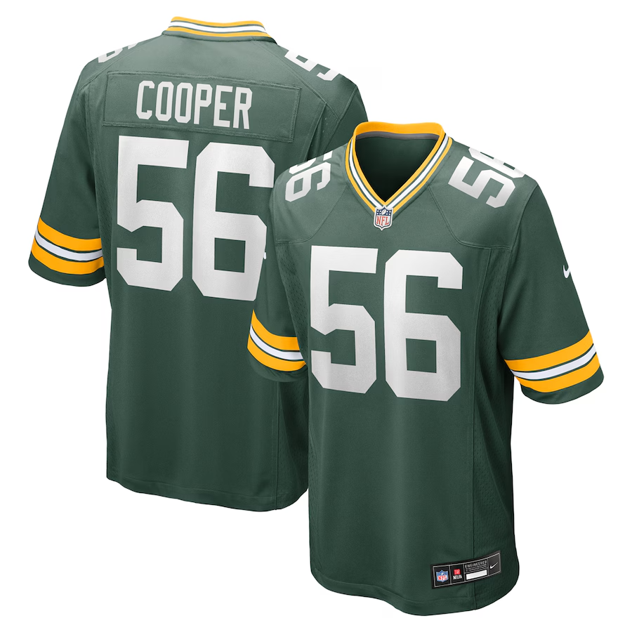 Edgerrin Cooper Green Bay Packers Jersey