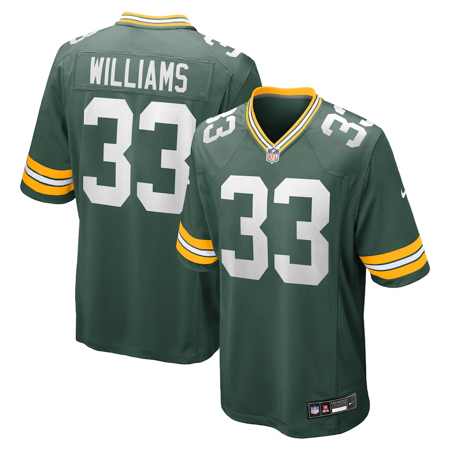 Evan Williams Green Bay Packers Jersey