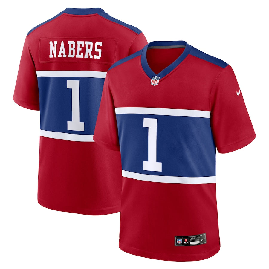 Malik Nabers New York Giants Jersey