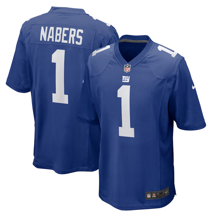 Malik Nabers New York Giants Jersey