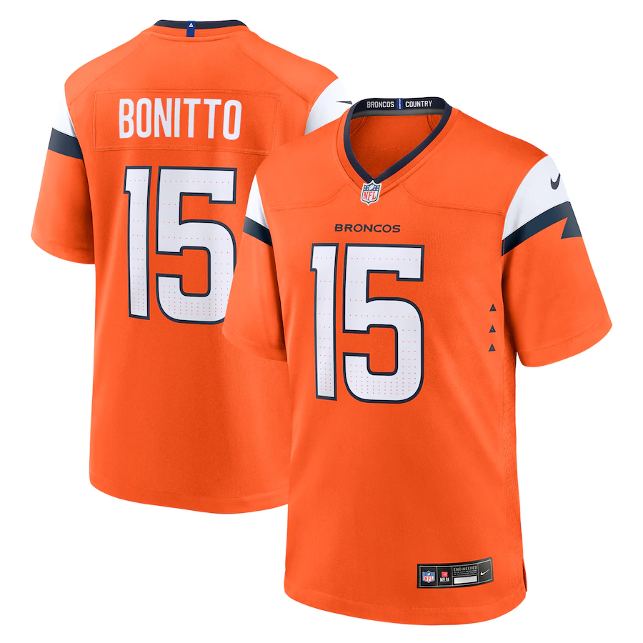 Nik Bonitto Denver Broncos 2024 Jersey