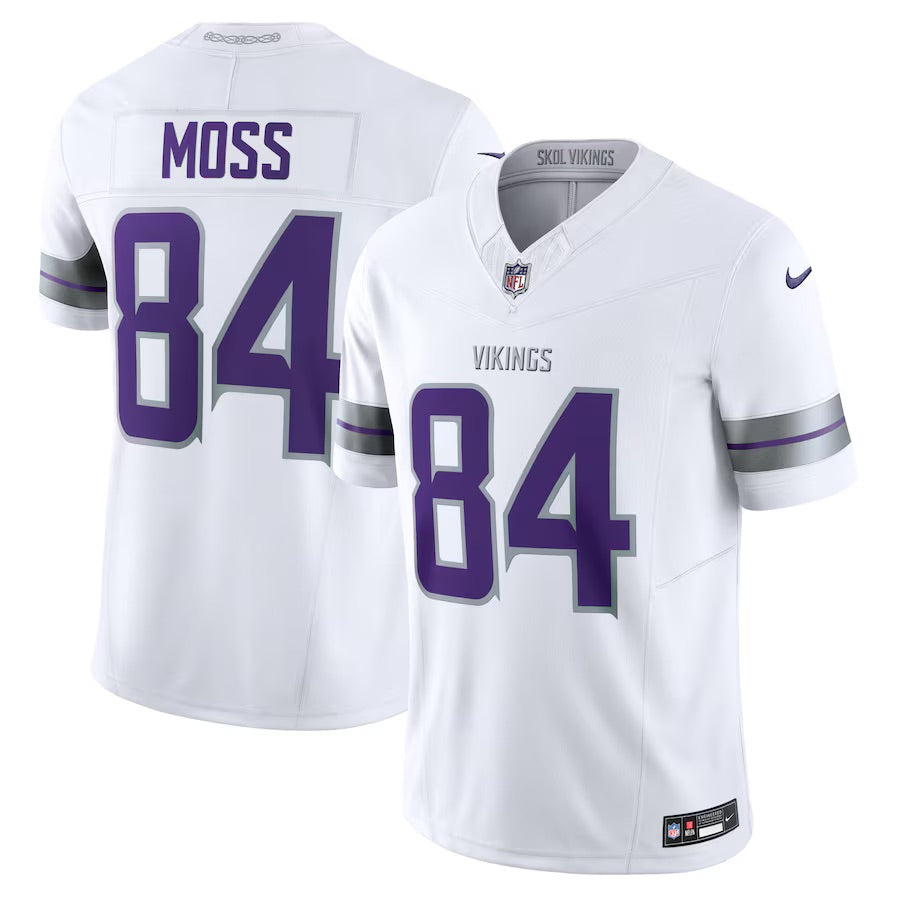 Randy Moss Minnesota Vikings Whiteout Jersey