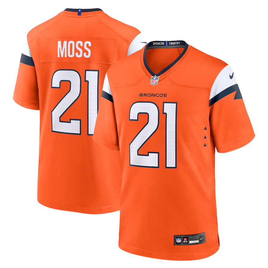 Riley Moss Denver Broncos 2024 Jersey