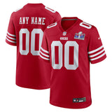 Custom San Francisco 49ers Super Bowl 2024 Jersey - Jersey and Sneakers