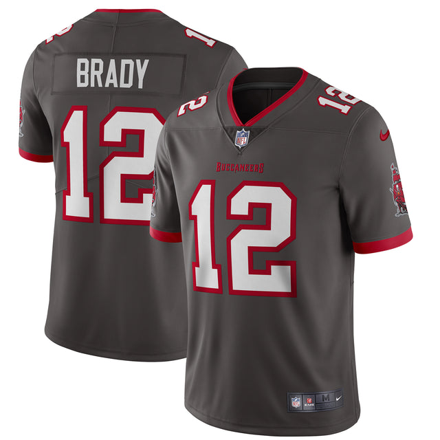 Custom Pewter Tampa Bay Buccaneers Jersey - Jersey and Sneakers