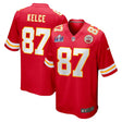 Travis Kelce Kansas City Chiefs Super Bowl 2024 Jersey - Jersey and Sneakers