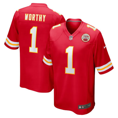 Xavier Worthy Kansas City Chiefs Jersey - Jersey and Sneakers