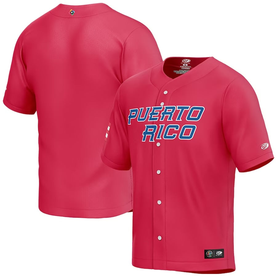 Custom Team Puerto Rico World Baseball Classic 2023 Jersey - Jersey and Sneakers