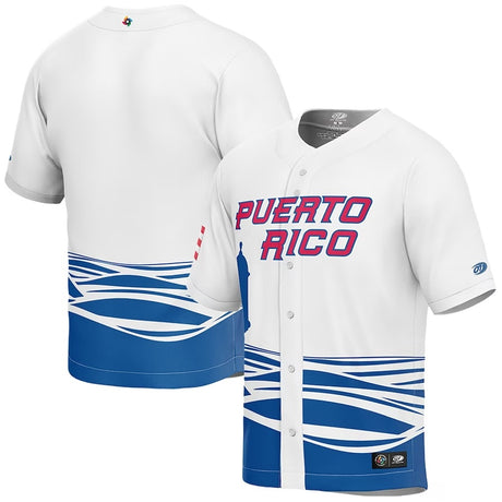 Custom Team Puerto Rico World Baseball Classic 2023 Jersey - Jersey and Sneakers