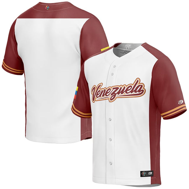 Custom Team Venezuela World Baseball Classic 2023 Jersey - Jersey and Sneakers