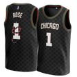 Customized Derrick Rose "Snake" Chicago Jersey - Jersey and Sneakers