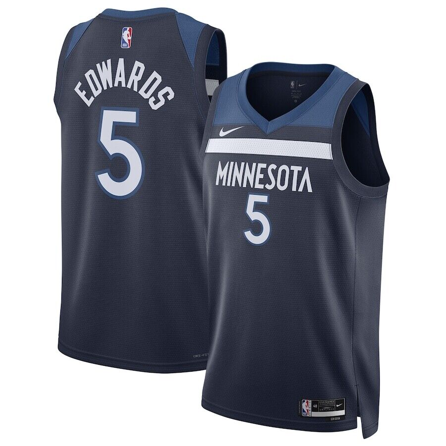 Camiseta de los Minnesota Timberwolves de Anthony Edwards