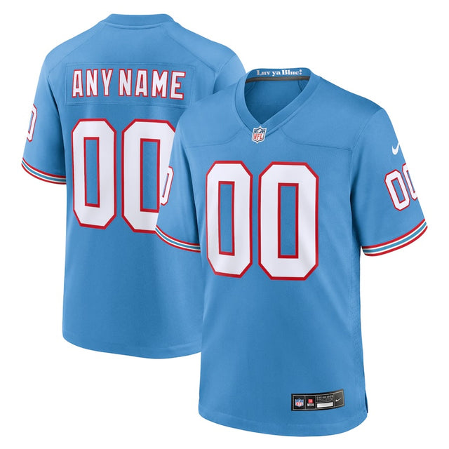 Custom Tennessee Titans Jersey - Jersey and Sneakers