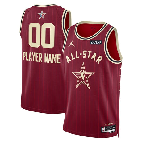 Custom 2024 All-Star Game Jersey Red Jersey - Jersey and Sneakers