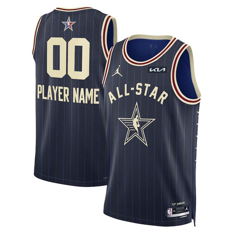 Custom 2024 All-Star Game Jersey Blue Jersey - Jersey and Sneakers