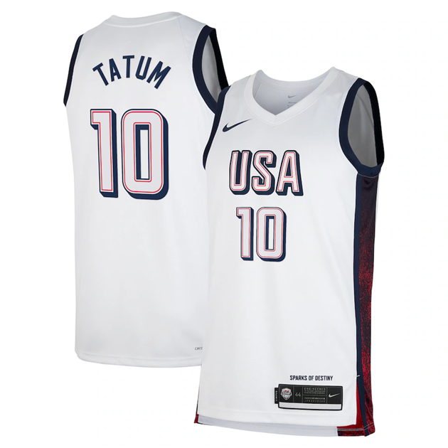 Jayson Tatum Team USA 2024 Olympics Jersey – Jersey and Sneakers