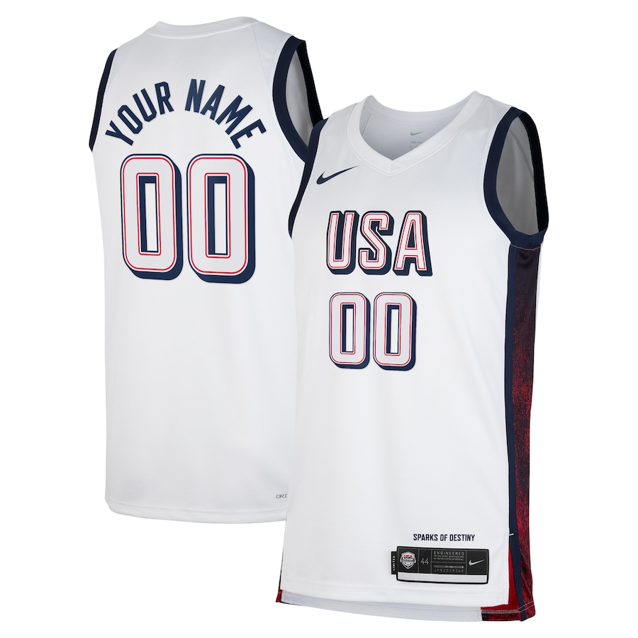 Custom Team USA 2024 Olympics Jersey