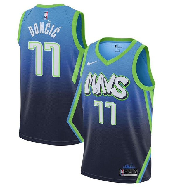 Luka Doncic Dallas Mavericks City Edition Jersey - Jersey and Sneakers