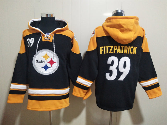 Minkah Fitzpatrick Pittsburgh Steelers Hoodie Jersey - Jersey and Sneakers