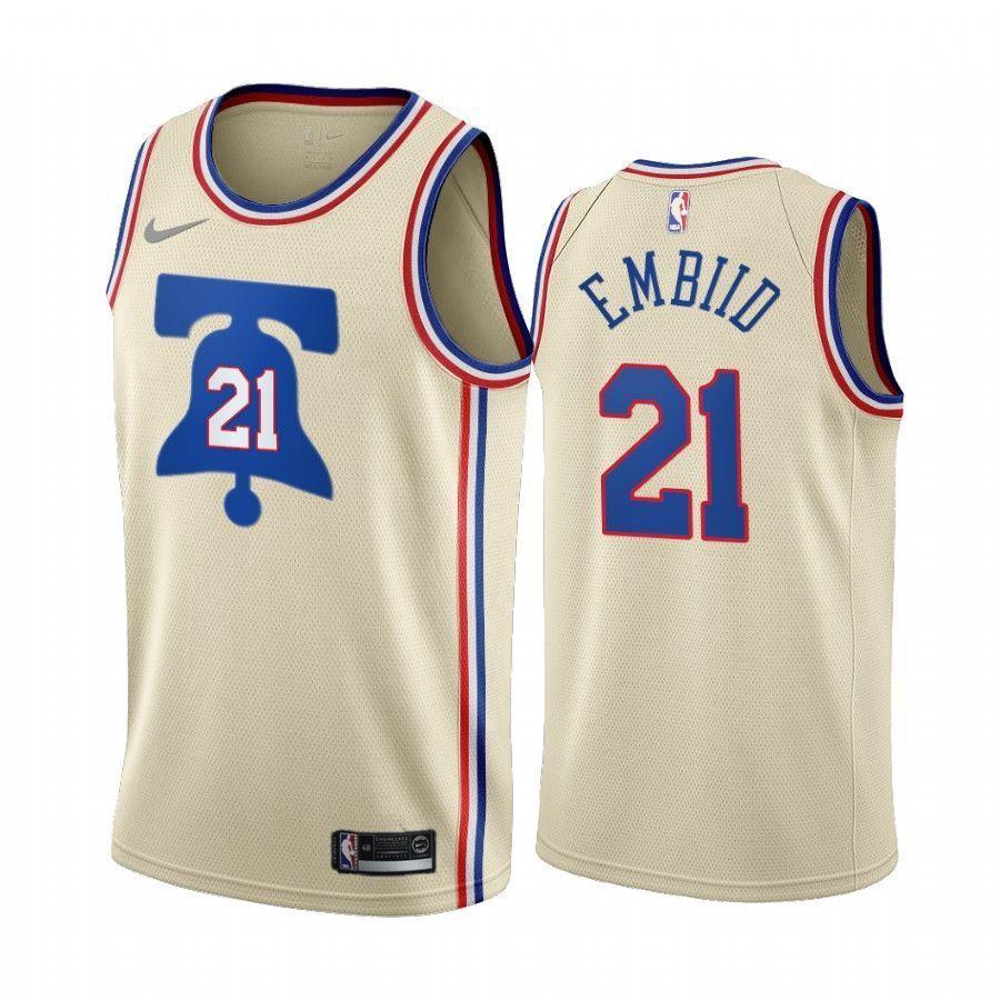 Joel Embiid Philadelphia 76ers Earned Jersey - Jersey and Sneakers