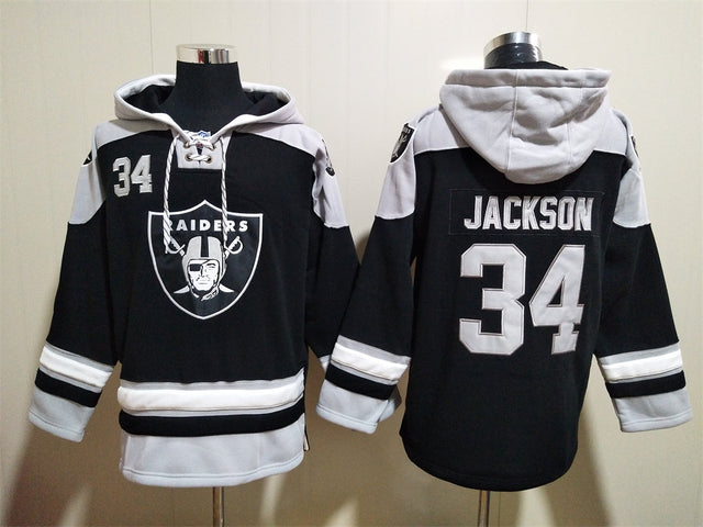 Bo Jackson Las Vegas Raiders Hoodie Jersey - Jersey and Sneakers