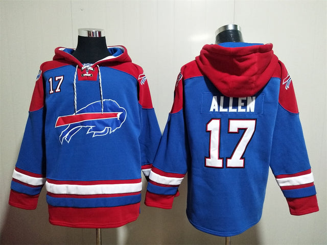 Josh Allen Buffalo Bills Hoodie Jersey - Jersey and Sneakers