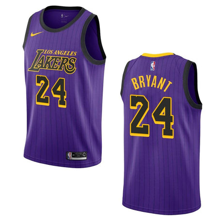 Kobe Bryant Los Angeles Lakers City Edition Jersey - Jersey and Sneakers