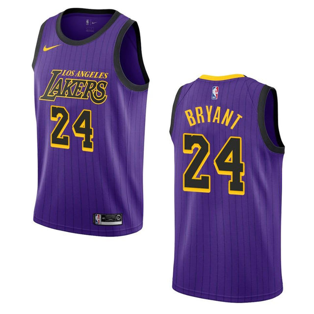 Kobe Bryant Los Angeles Lakers City Edition Jersey - Jersey and Sneakers