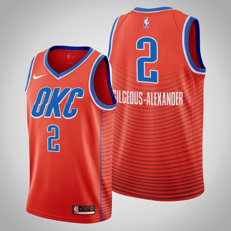 Shai Gilgeous-Alexander Oklahoma City Thunder Jersey - Jersey and Sneakers