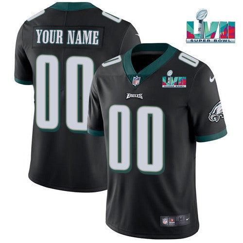 Custom Philadelphia Eagles Super Bowl Jersey - Jersey and Sneakers