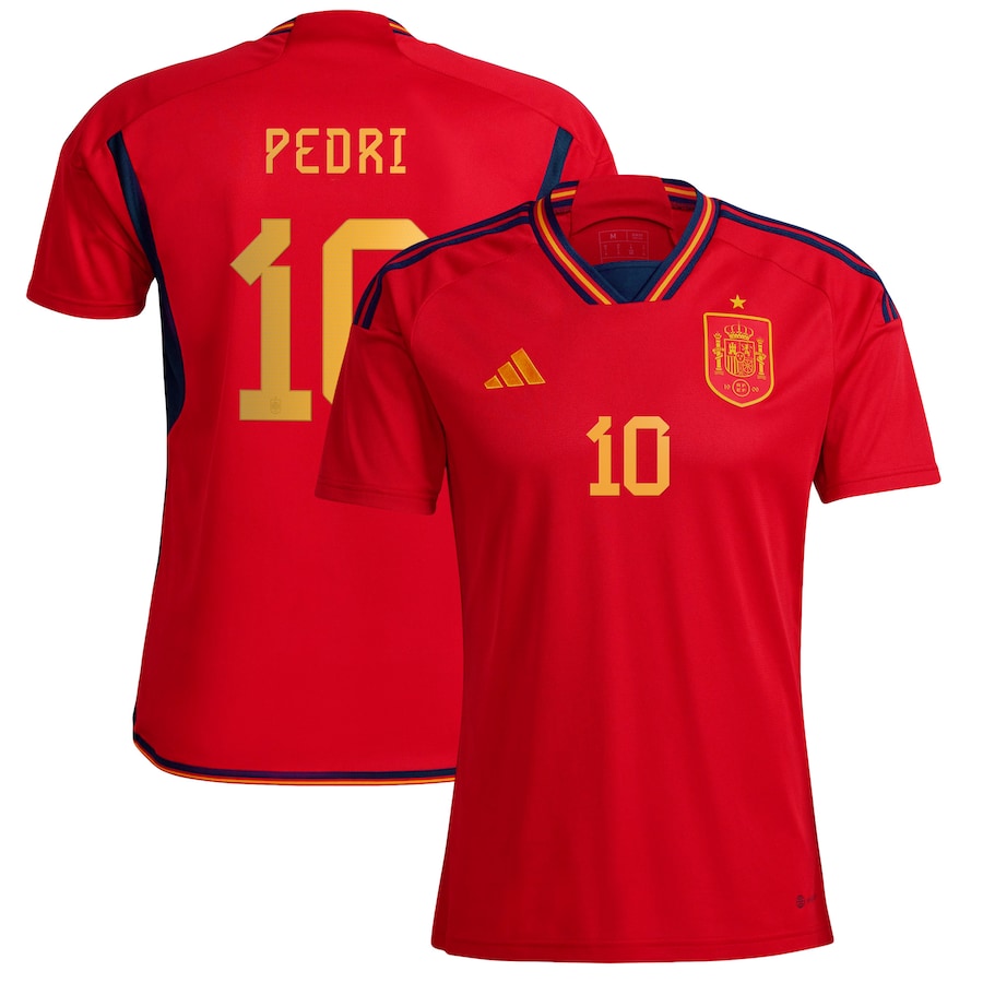 Pedri Spain Jersey - Jersey and Sneakers